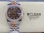 ROLEX LADY-DATEJUST BROWN DIAL 31MM