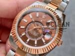 ROLEX SKY-DWELLER BROWN GOLD DIAL 42MM - Image 3