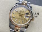 ROLEX DATEJUST GOLD DIAL 36MM - Image 3