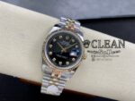 ROLEX DATEJUST BLACK DIAL 36MM - Image 9