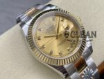 ROLEX DATEJUST GOLD DIAL 41MM - Image 2
