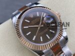 ROLEX DATEJUST BROWN DIAL 41MM - Image 2