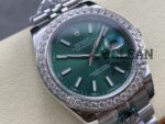 ROLEX DATEJUST GREEN DIAL 41MM - Image 2