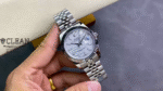 ROLEX DATEJUST SILVER DIAL 41MM - Image 11