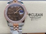 ROLEX DATEJUST BROWN DIAL 36MM