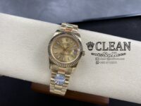ROLEX LADY-DATEJUST GOLD DIAL 31MM - Image 4