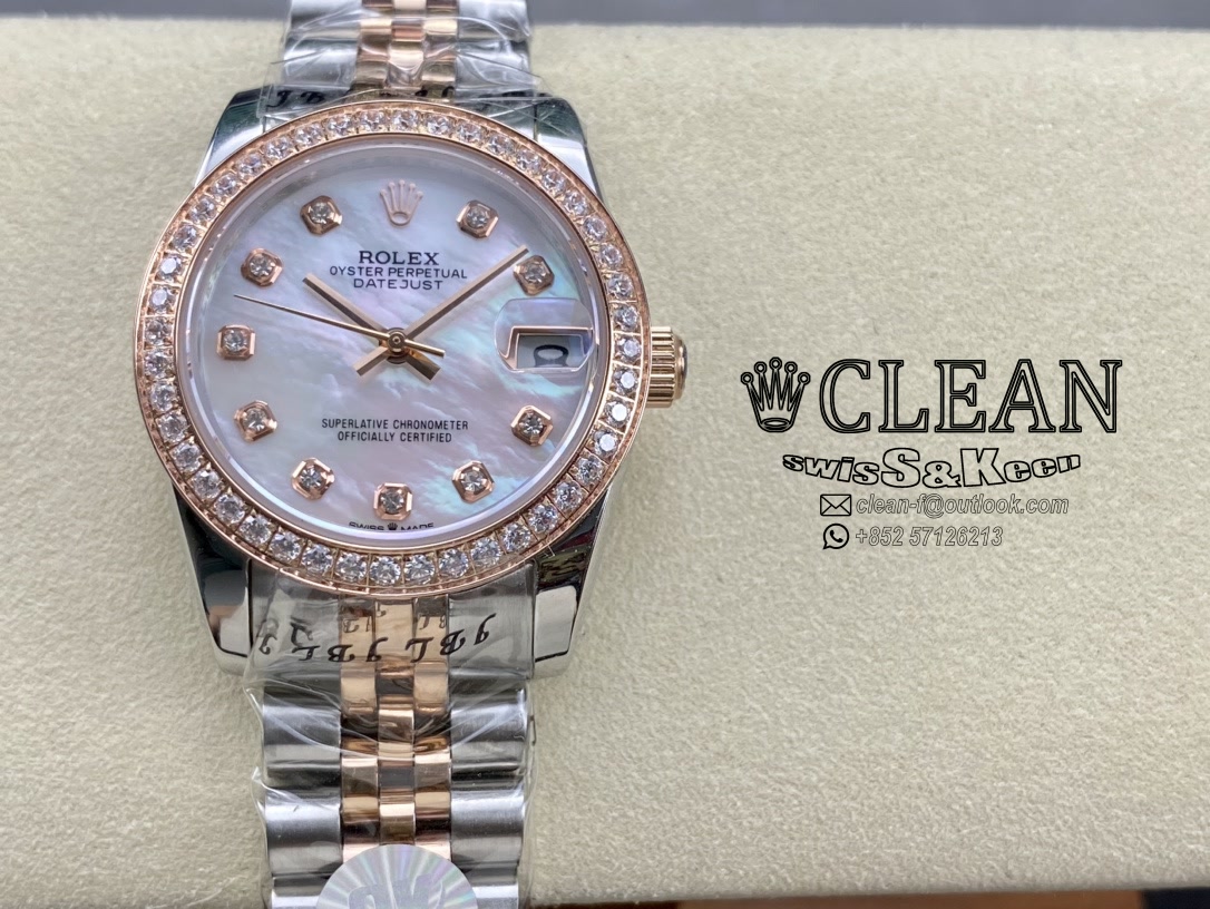 50525d631335b2ae708081eddc4132a5 ROLEX LADY-DATEJUST WHITE DIAL 31MM - Image 1