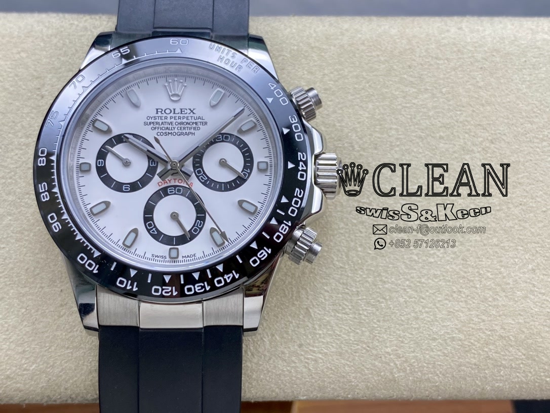 506632d1b7b4864b587e154769499a9d ROLEX DAYTONA WHITE DIAL 40MM - Image 1