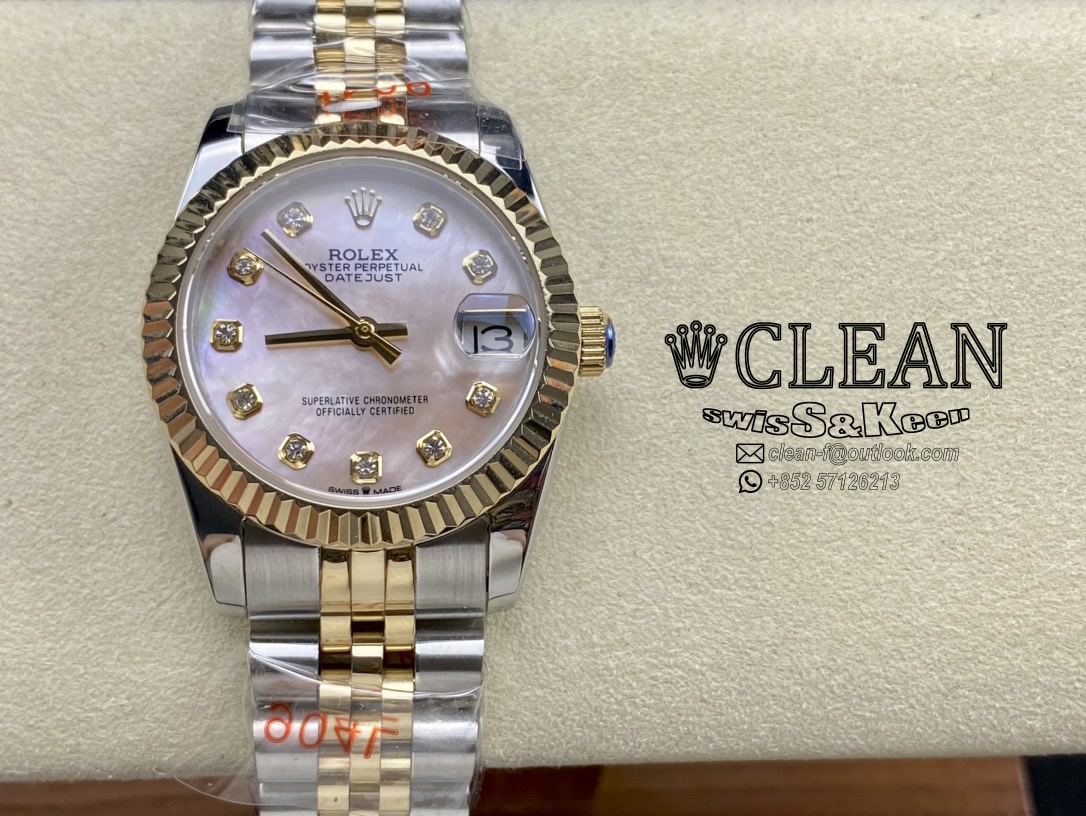 53c4906c5b3bd9fb96e7e4bc36fb88dc ROLEX LADY-DATEJUST WHITE DIAL 31MM - Image 1
