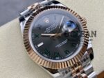 ROLEX DATEJUST BLACK DIAL 41MM - Image 2