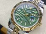 ROLEX DATEJUST GREEN DIAL 41MM - Image 3