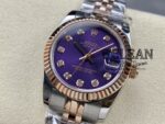 ROLEX LADY-DATEJUST VIOLET DIAL 31MM - Image 3