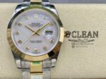 ROLEX DATEJUST WHITE DIAL 41MM
