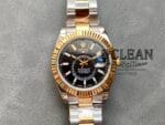 ROLEX SKY-DWELLER BLACK DIAL 42MM