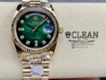 ROLEX DAY-DATE GREEN DIAL 36MM