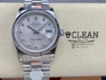 ROLEX DATEJUST SILVER DIAL 36MM