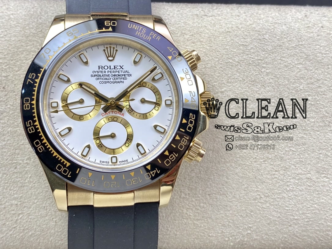 638eb60a1ae04b4efaddb89143c22079 ROLEX DAYTONA WHITE DIAL 40MM - Image 1