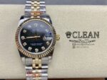 ROLEX LADY-DATEJUST BLACK DIAL 31MM