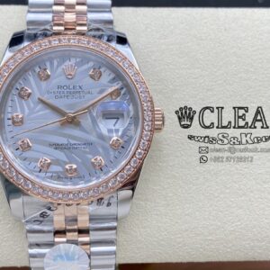 ROLEX DATEJUST WHITE DIAL 36MM
