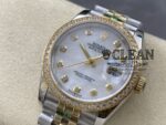 ROLEX DATEJUST WHITE DIAL 36MM - Image 2