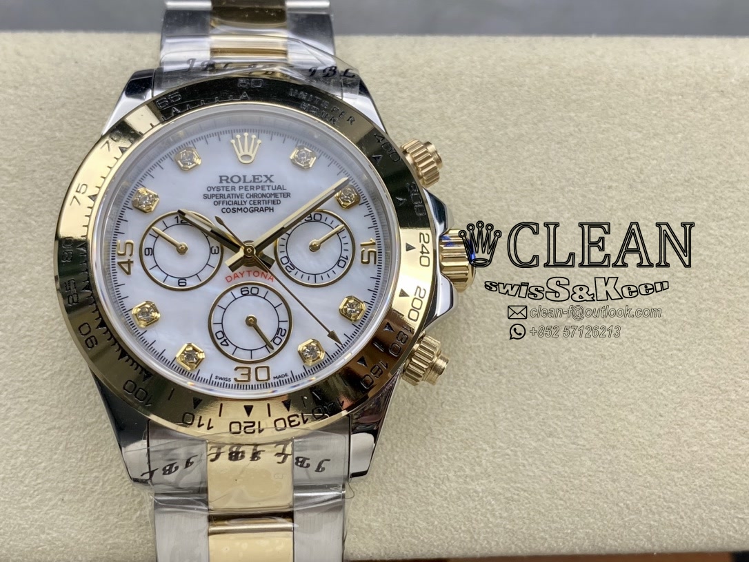 6701b3212f5d3a29068f636b823e274f ROLEX DAYTONA WHITE DIAL 40MM - Image 1