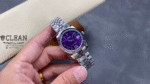 ROLEX LADY-DATEJUST VIOLET DIAL 31MM - Image 11