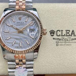 ROLEX DATEJUST SILVER DIAL 36MM