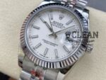ROLEX DATEJUST WHITE DIAL 41MM - Image 3