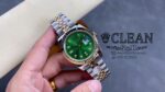 ROLEX DATEJUST GREEN DIAL 41MM - Image 10