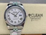 ROLEX DATEJUST WHITE DIAL 41MM