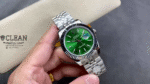 ROLEX DATEJUST GREEN DIAL 41MM - Image 11