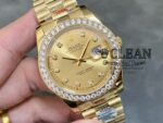 ROLEX DATEJUST GOLD DIAL 41MM - Image 2