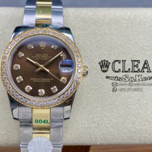ROLEX LADY-DATEJUST BROWN DIAL 31MM