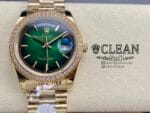 ROLEX DAY-DATE GREEN DIAL 36MM