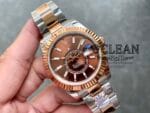 ROLEX SKY-DWELLER BROWN GOLD DIAL 42MM - Image 4