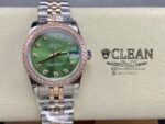 ROLEX LADY-DATEJUST GREEN DIAL 31MM