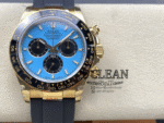 ROLEX DAYTONA Yellow Gold Turquoise Dial 40MM 126518LN