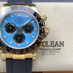 ROLEX DAYTONA Yellow Gold Turquoise Dial 40MM 126518LN
