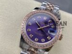 ROLEX LADY-DATEJUST VIOLET DIAL 31MM - Image 3