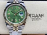 ROLEX DATEJUST GREEN DIAL 41MM