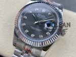 ROLEX DATEJUST BLACK DIAL 41MM - Image 3