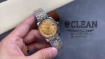ROLEX DATEJUST GOLD DIAL 36MM - Image 10