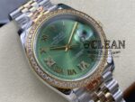ROLEX DATEJUST GREEN DIAL 36MM - Image 2