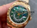 ROLEX SKY-DWELLER GREEN DIAL 42MM - Image 4