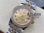 ROLEX LADY-DATEJUST GOLD DIAL 31MM - Image 8