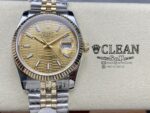 ROLEX DATEJUST GOLD DIAL 36MM