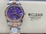 ROLEX LADY-DATEJUST VIOLET DIAL 31MM