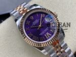 ROLEX LADY-DATEJUST VIOLET DIAL 31MM - Image 2