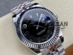 ROLEX DATEJUST BLACK DIAL 41MM - Image 2