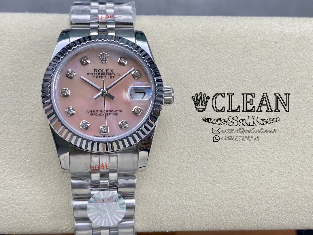 94758a70da2e651287dca297e76ddc33 ROLEX LADY-DATEJUST PINK DIAL 31MM - Image 1